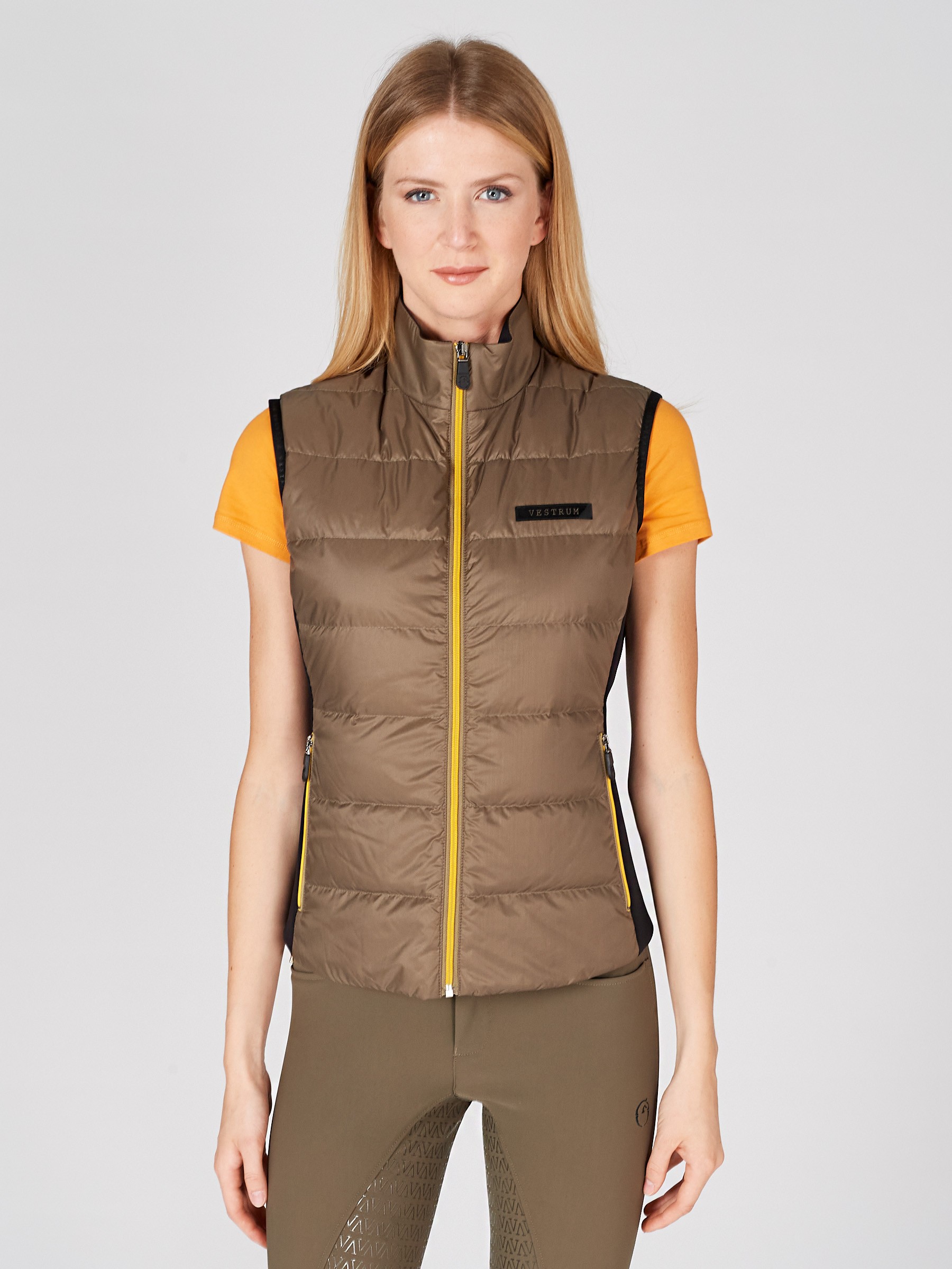 Vestrum Dames Dons Bodywarmer Cervia Olijf Groen, ook leverbaar in de kleur licht blauw Vestrum Dames Dons Bodywarmer Cervia Olijf Groen, ook leverbaar in de kleur licht blauw