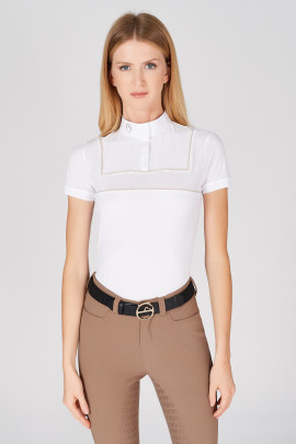 Vestrum Dames Wedstrijdshirt Ss Bellaria Shirt Optical White