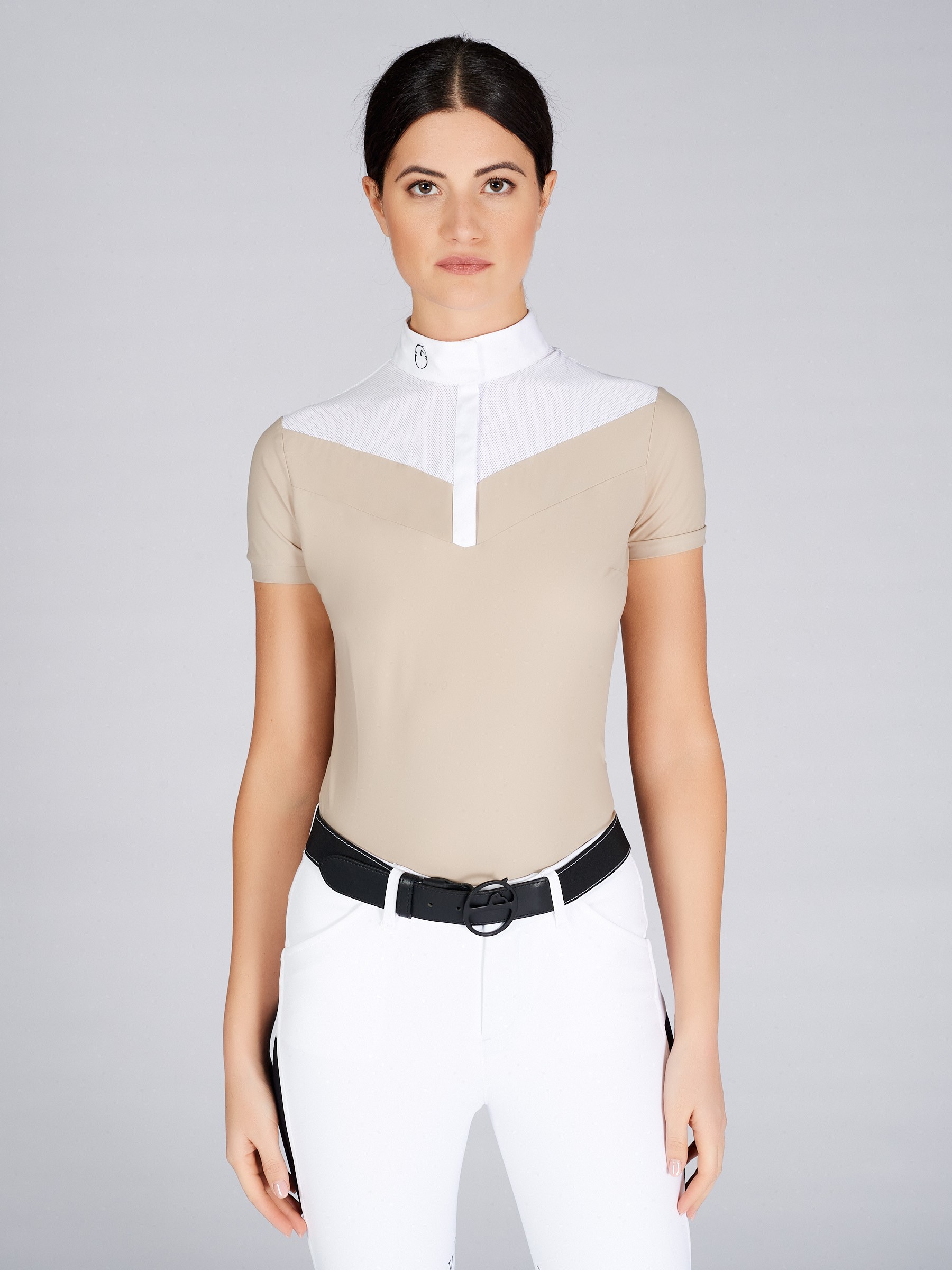 Vestrum Dames Wedstrijdshirt Ss Simeri Shirt Beige ook leverbaar in koper rood Vestrum Dames Wedstrijdshirt Ss Simeri Shirt Beige ook leverbaar in koper rood