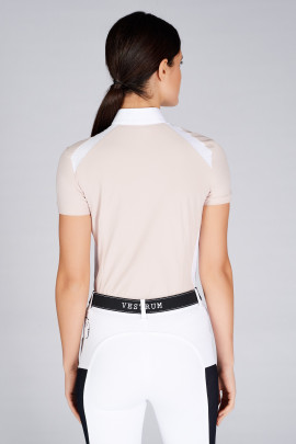 Ridershouse: Vestrum Deiva Wedstrijd Shirt SS - Dusty Pink Ridershouse: Vestrum Deiva Wedstrijd Shirt SS - Dusty Pink