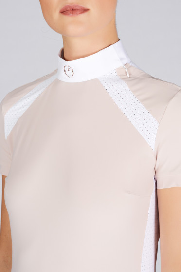 Ridershouse: Vestrum Deiva Wedstrijd Shirt SS - Dusty Pink Ridershouse: Vestrum Deiva Wedstrijd Shirt SS - Dusty Pink