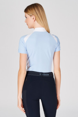 Ridershouse: Vestrum Deiva Wedstrijd Shirt SS - Lucht Blauw Ridershouse: Vestrum Deiva Wedstrijd Shirt SS - Lucht Blauw