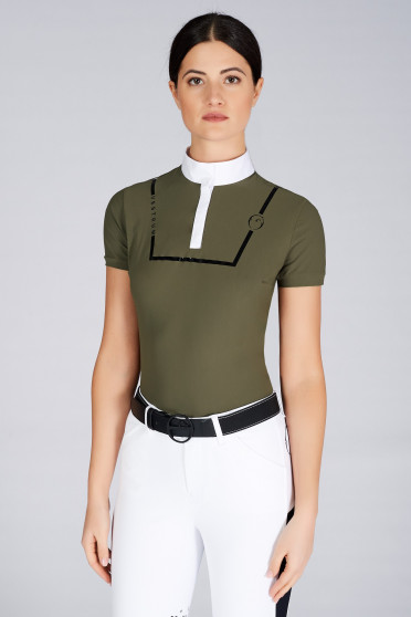 Ridershouse: Vestrum Maratea Competition Shirt SS - Dark Olive Green Ridershouse: Vestrum Maratea Competition Shirt SS - Dark Olive Green