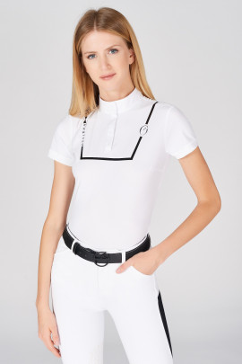 Ridershouse: Vestrum Maratea  Wedstrijd Shirt SS - Wit