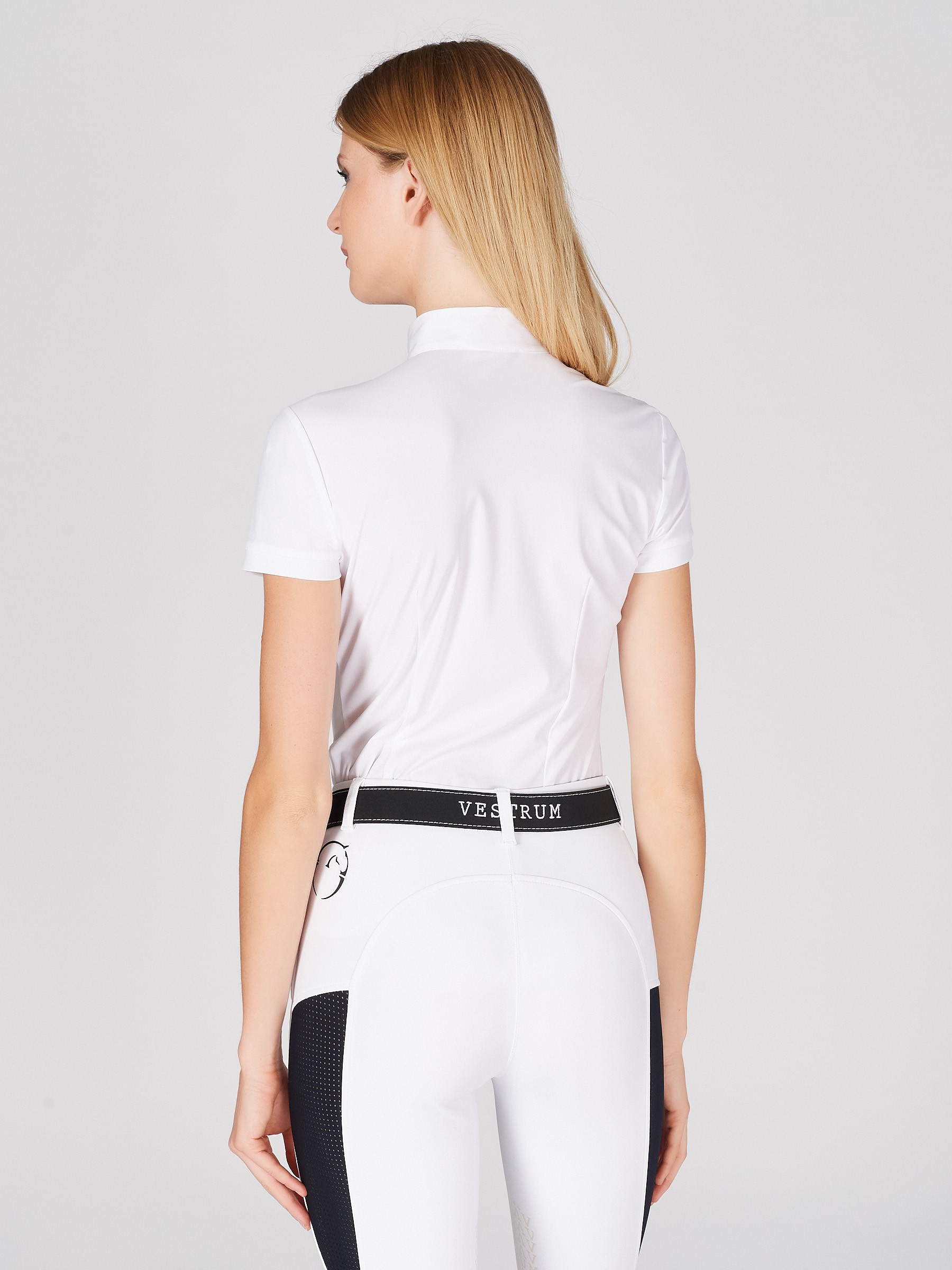 Ridershouse: Vestrum Maratea Wedstrijd Shirt SS - Wit Ridershouse: Vestrum Maratea Wedstrijd Shirt SS - Wit