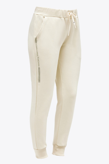Cavalleria Toscana Jersey Pique Jogingbroek Beige, Heerijk voor een huispak Cavalleria Toscana Jersey Pique Jogingbroek Beige, Heerijk voor een huispak