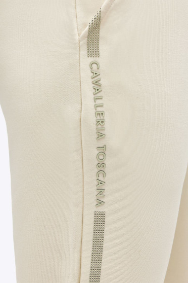 Cavalleria Toscana Jersey Pique Jogingbroek Beige, Heerijk voor een huispak Cavalleria Toscana Jersey Pique Jogingbroek Beige, Heerijk voor een huispak