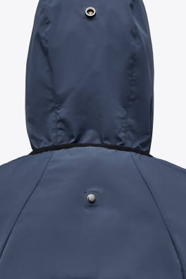 Ridershouse: Ct Men waterproof Hooded Jacket W/Breathable Mesh Insert Blue Ridershouse: Ct Men waterproof Hooded Jacket W/Breathable Mesh Insert Blue