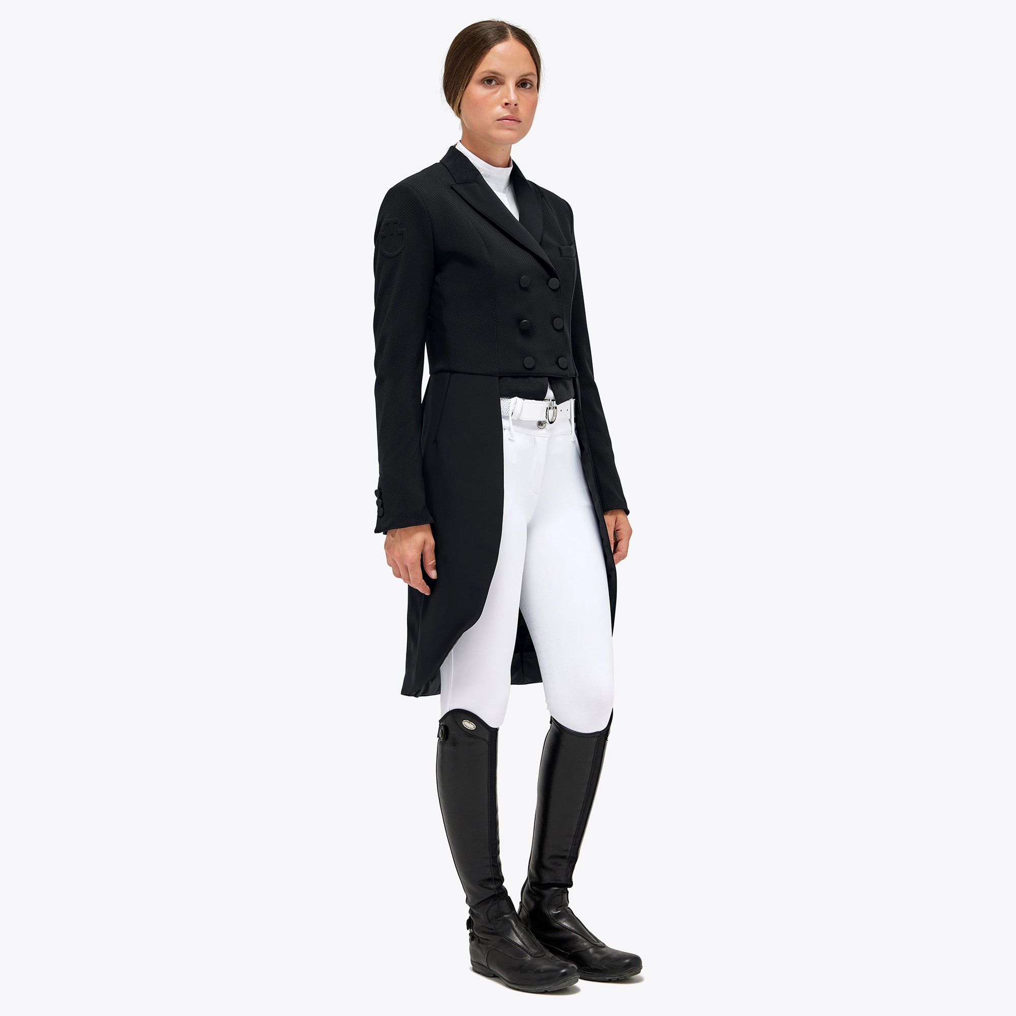 Ridershouse: Cavalleria Toscana Jersey Frack Black, very Breathable Ridershouse: Cavalleria Toscana Jersey Frack Black, very Breathable