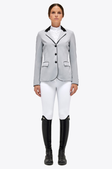 Cavalleria Toscana Dames Wedstrijdjasje GP Grijs, perfect for the summer. Cavalleria Toscana Dames Wedstrijdjasje GP Grijs, perfect for the summer.