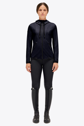 CT Geperforeerde Jas Met Capuchon extra ademend Donker blauw, Perfect voor het Buiten seizoen CT Geperforeerde Jas Met Capuchon extra ademend Donker blauw, Perfect voor het Buiten seizoen
