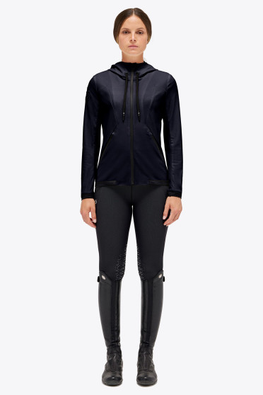 CT Geperforeerde Jas Met Capuchon extra ademend Donker blauw, Perfect voor het Buiten seizoen CT Geperforeerde Jas Met Capuchon extra ademend Donker blauw, Perfect voor het Buiten seizoen