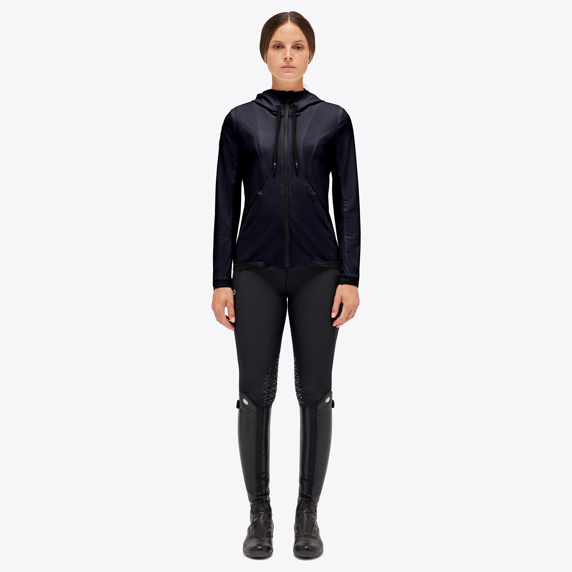 CT Geperforeerde Jas Met Capuchon extra ademend Donker blauw, Perfect voor het Buiten seizoen CT Geperforeerde Jas Met Capuchon extra ademend Donker blauw, Perfect voor het Buiten seizoen