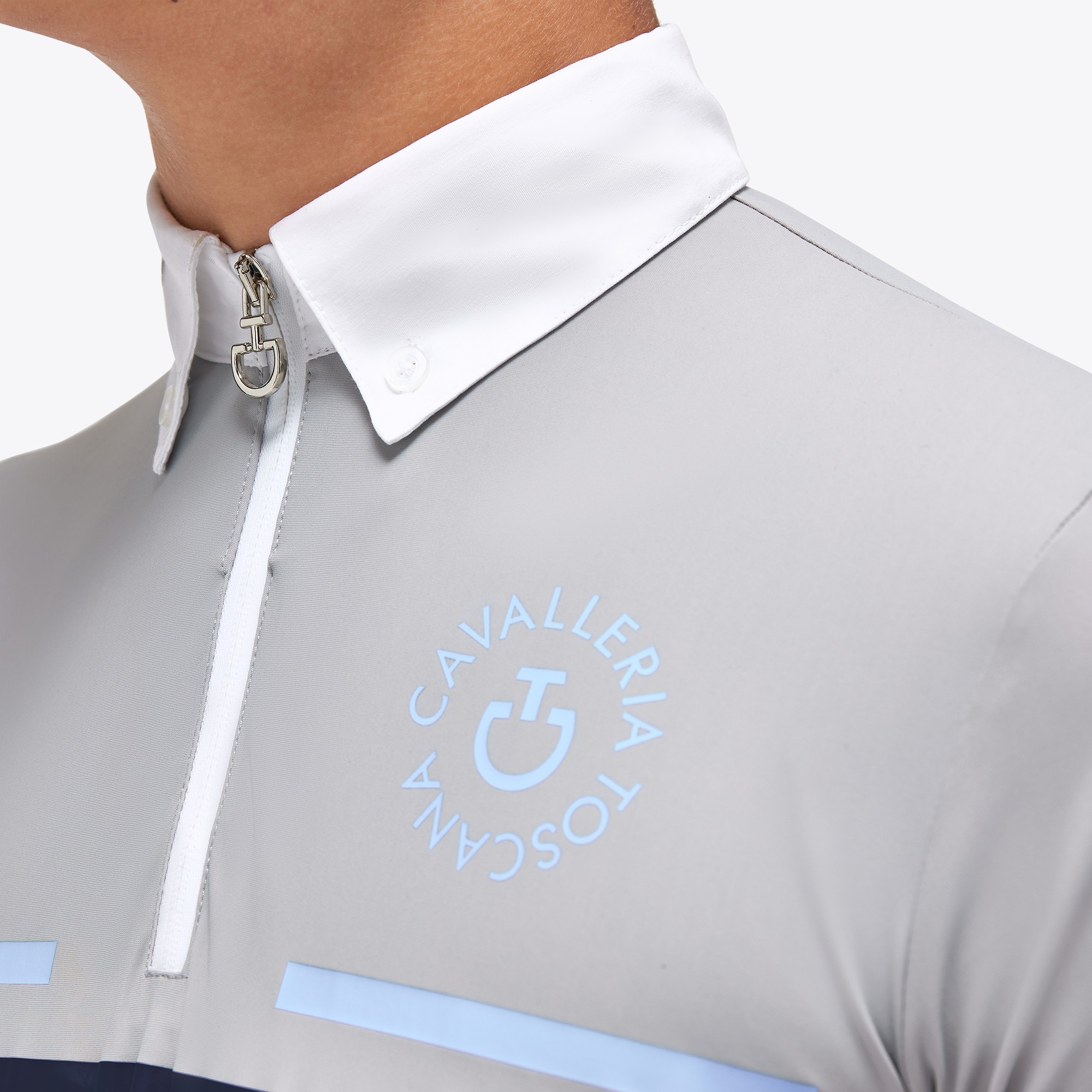 Ridershouse: CT Boys Jersey Shirt With Pocket S/S In De Kleur Grijs Ridershouse: CT Boys Jersey Shirt With Pocket S/S In De Kleur Grijs