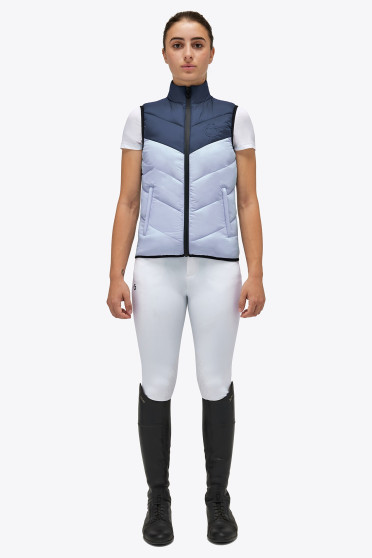 Ridershouse: CT Unisex Children's Nylon Synthetic Gewatteerde Bodywarmer - Blauw Ridershouse: CT Unisex Children's Nylon Synthetic Gewatteerde Bodywarmer - Blauw