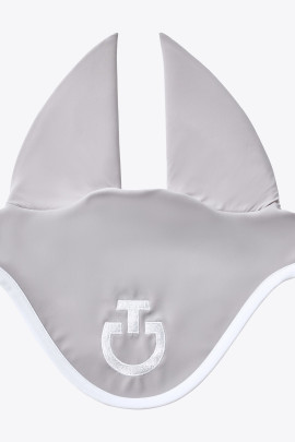 Ridershouse: CT Light Weight Jersey Stripe Earnet in Licht Grijs/Wit