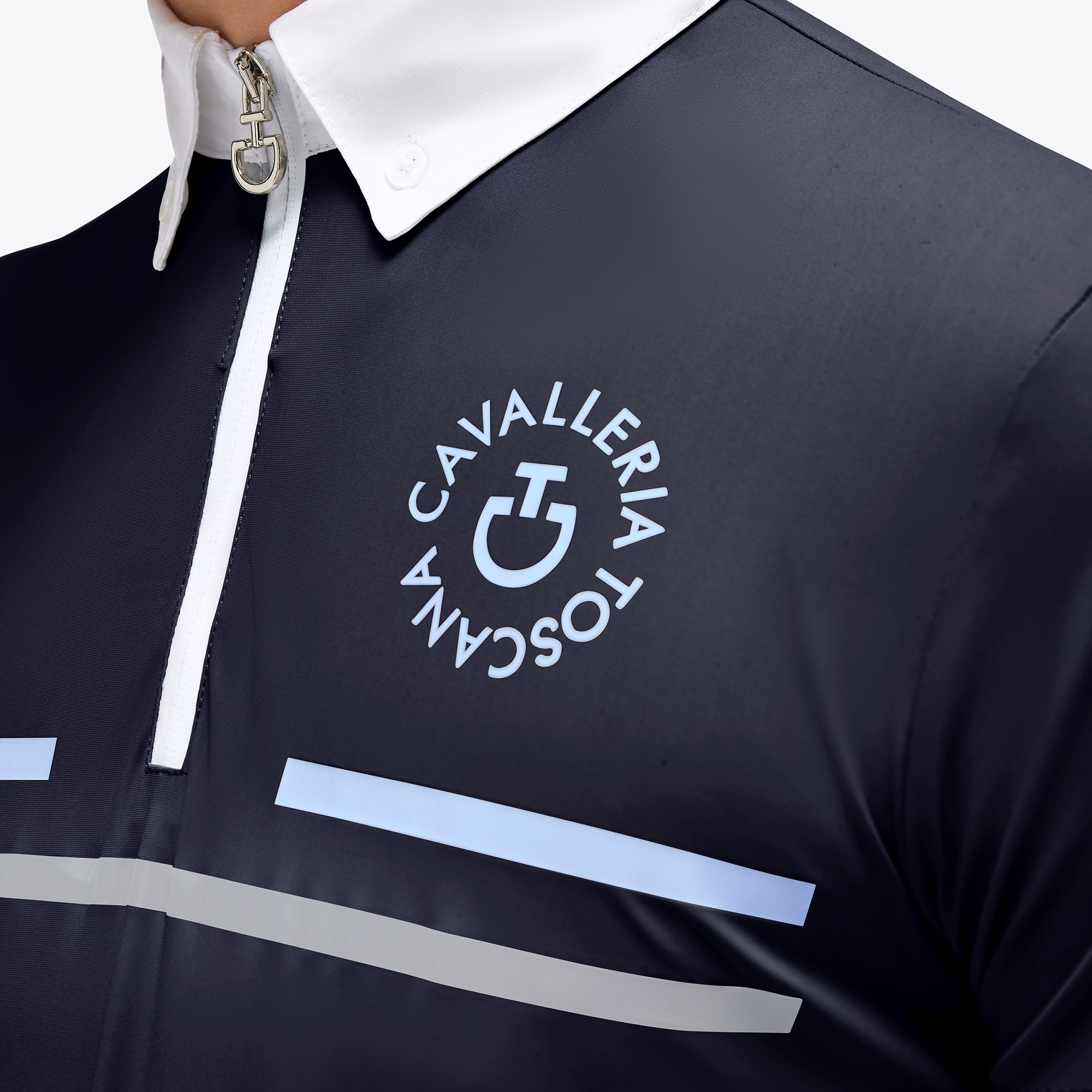 Ridershouse: CT Boys Jersey Shirt With Pocket S/S In De Kleur Blauw Ridershouse: CT Boys Jersey Shirt With Pocket S/S In De Kleur Blauw