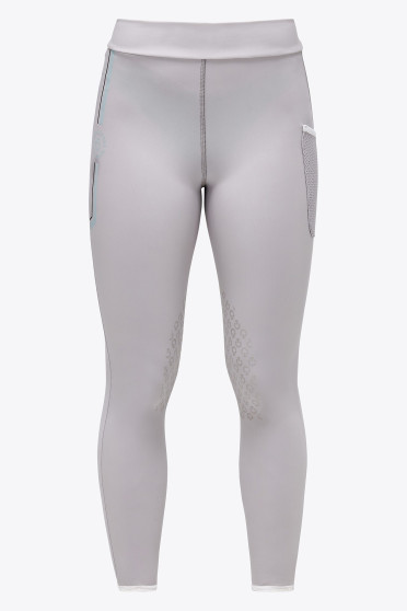 Ridershouse: Cavalleria Toscana Girls Legging CT Orbit Print - Light Grey Ridershouse: Cavalleria Toscana Girls Legging CT Orbit Print - Light Grey