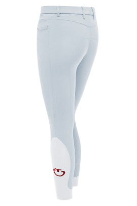 Ridershouse: CT New Grip System Riding Breeches - Color Pastel Blue Ridershouse: CT New Grip System Riding Breeches - Color Pastel Blue