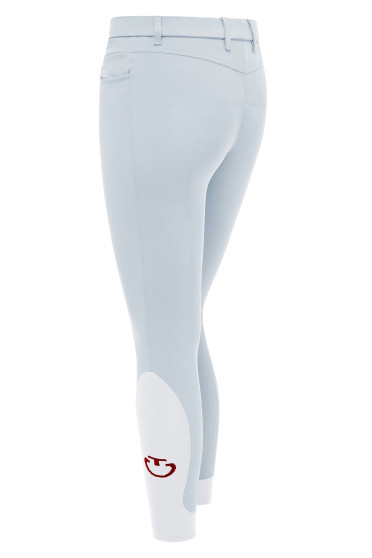Ridershouse: CT New Grip System Riding Breeches - Color Pastel Blue Ridershouse: CT New Grip System Riding Breeches - Color Pastel Blue