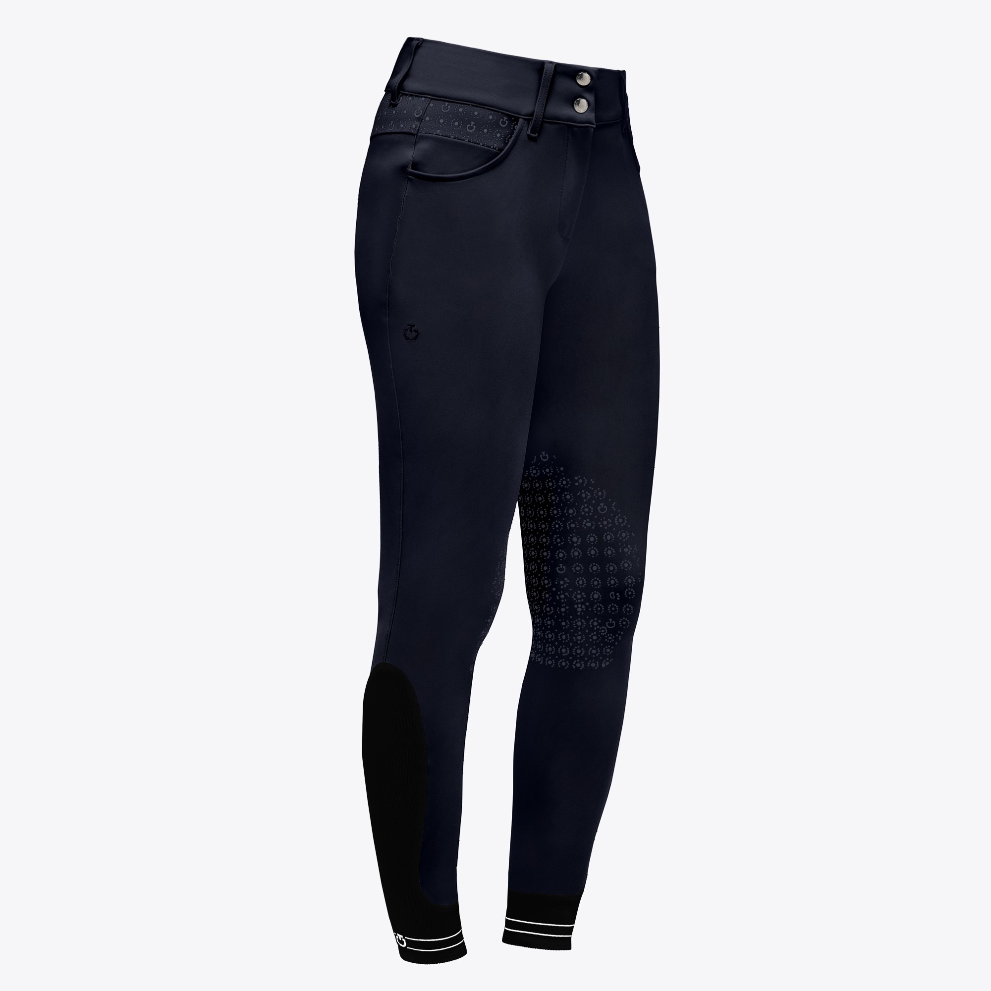 Ridershouse: CT Motif Print Jumping Riding Breeches - Kleur Blauw