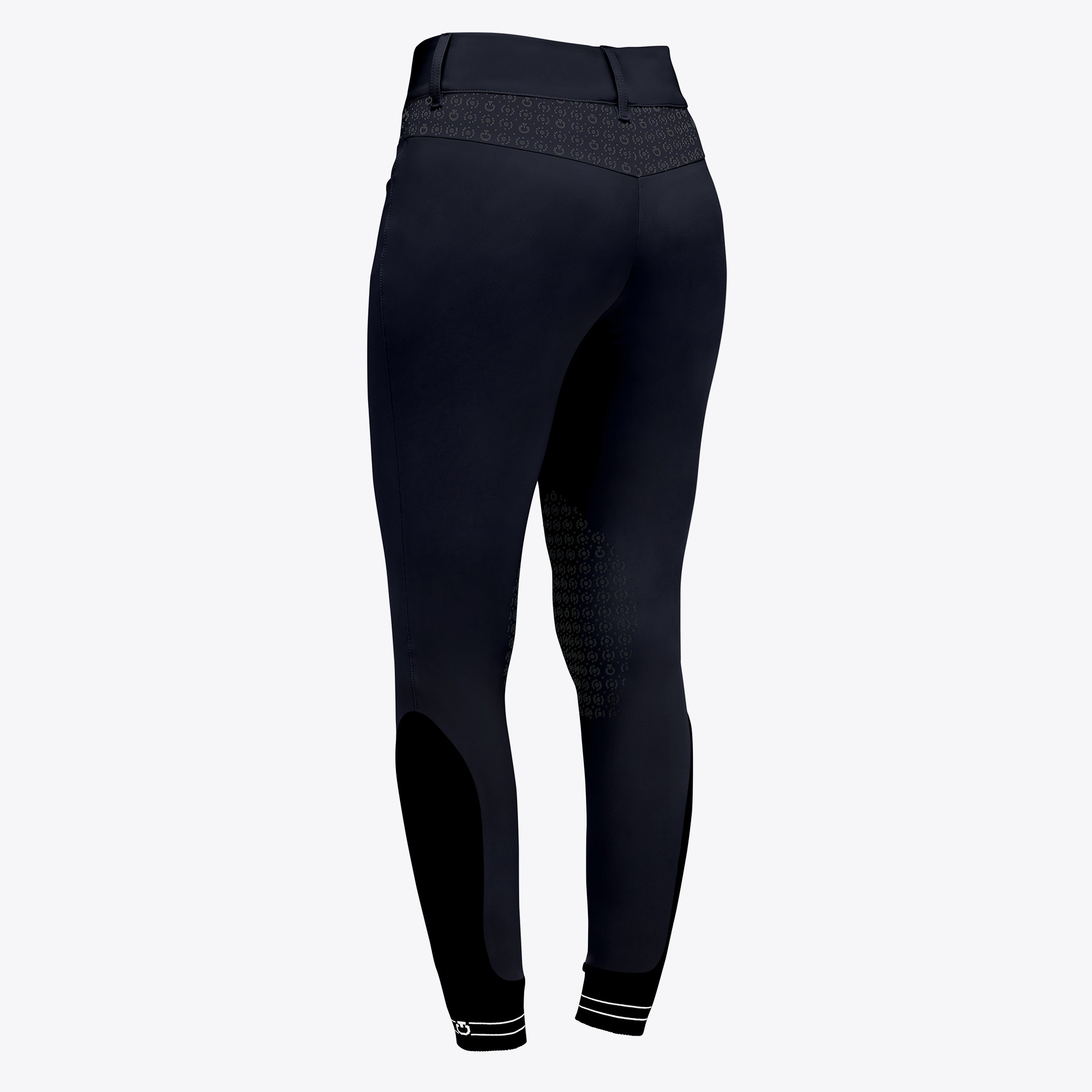 Ridershouse: CT Motif Print Jumping Riding Breeches - Kleur Blauw