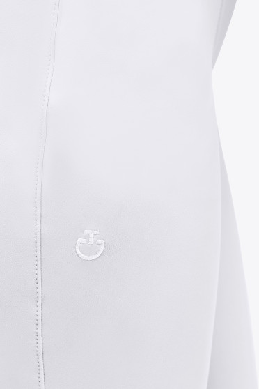 Ridershouse: CT Motif Print Jumping Riding Breeches - Kleur Wit