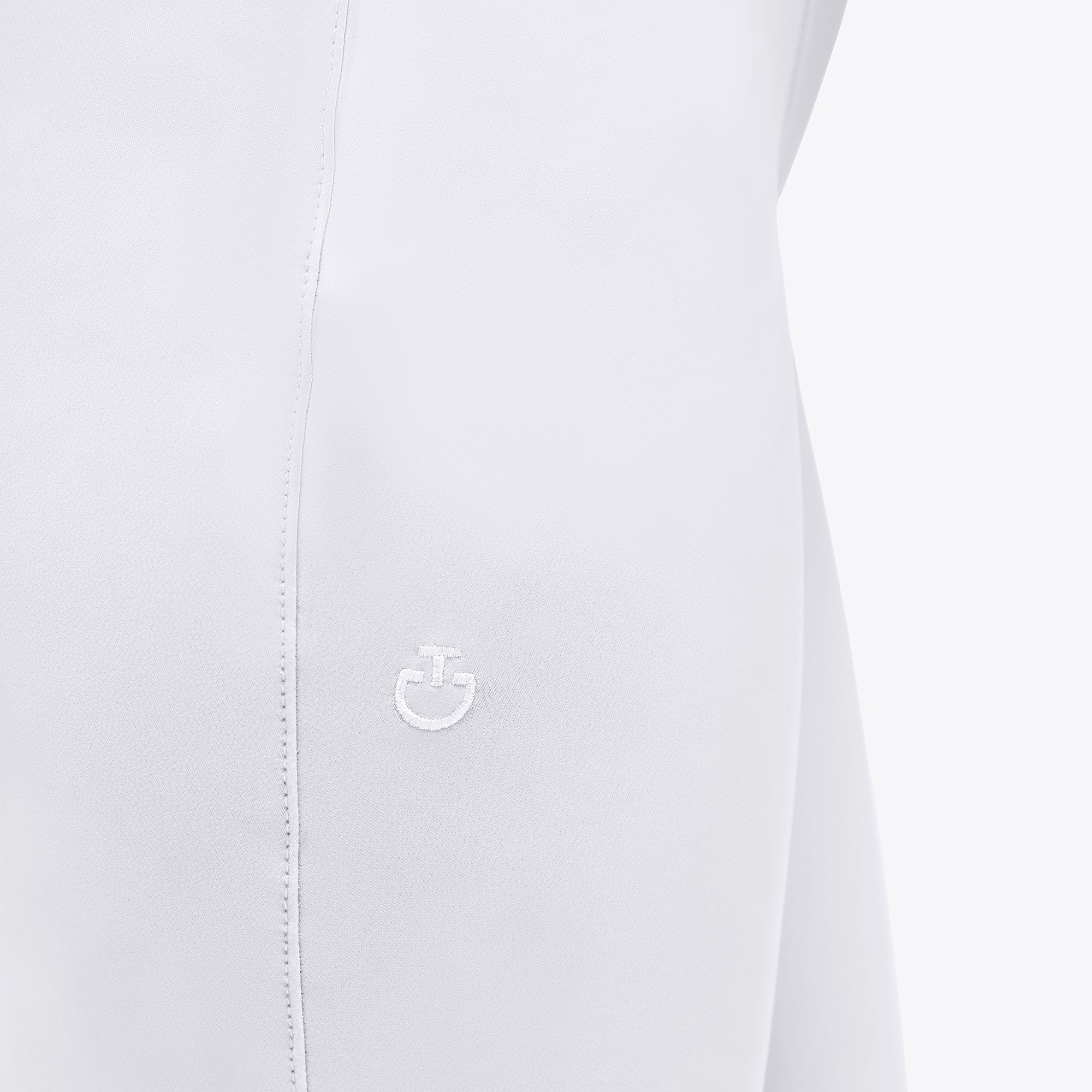 Ridershouse: CT Motif Print Jumping Riding Breeches - Kleur Wit