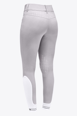 Ridershouse: CT Motif Print Jumping Riding Breeches - Kleur Wit