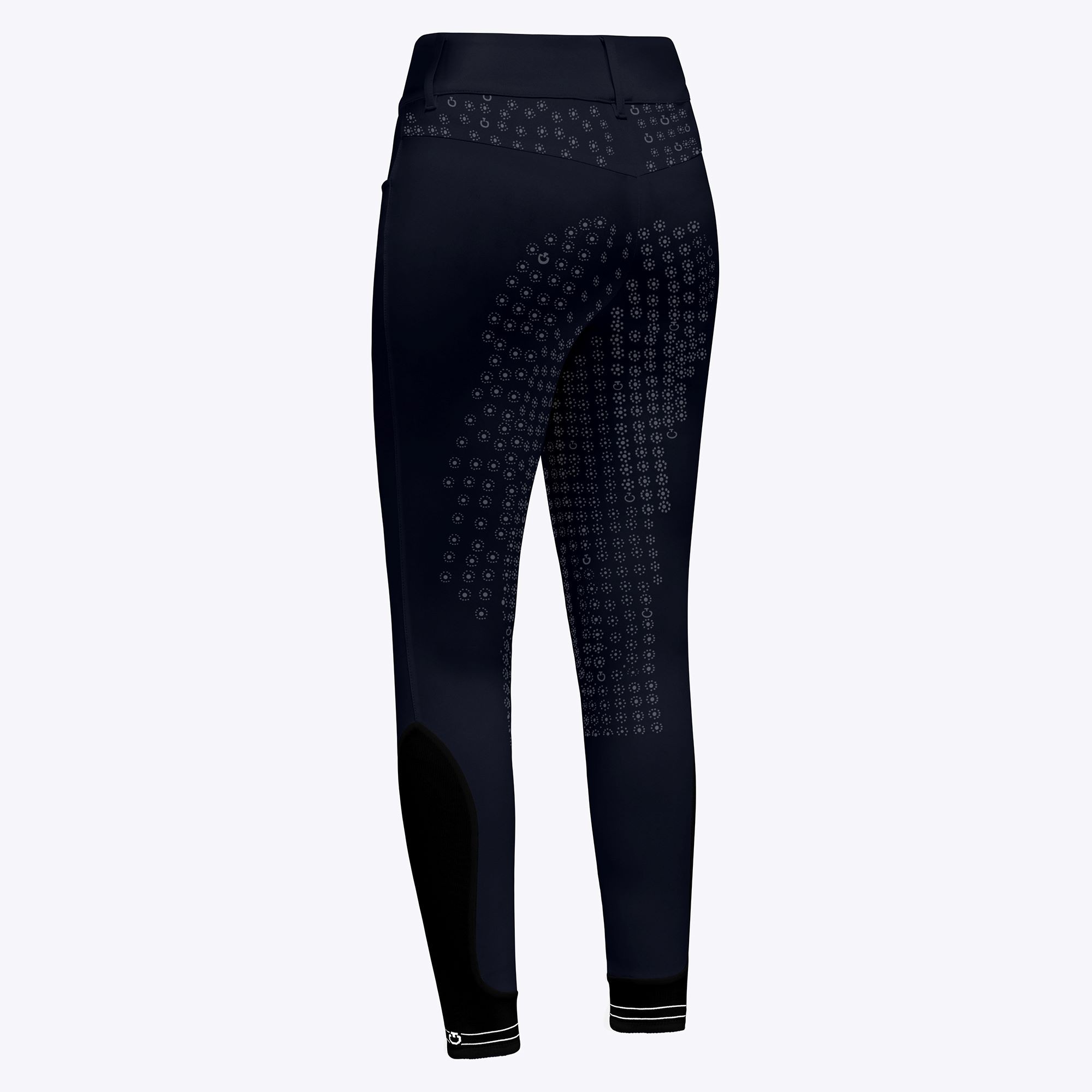 Ridershouse: CT Motif Print Full Grip Riding Breeches - Blauw Ridershouse: CT Motif Print Full Grip Riding Breeches - Blauw