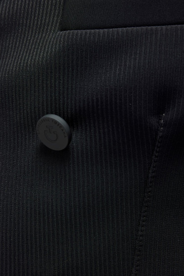 Ridershouse: Cavalleria Toscana Reliëf Pin Stripe Frack Man - Zwart Ridershouse: Cavalleria Toscana Reliëf Pin Stripe Frack Man - Zwart