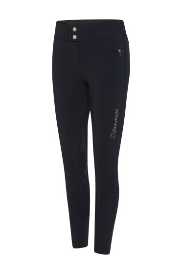 Ridershouse: Samshield Riding Breeches Clara Metal Dots Full Grip - Navy TT Ridershouse: Samshield Riding Breeches Clara Metal Dots Full Grip - Navy TT