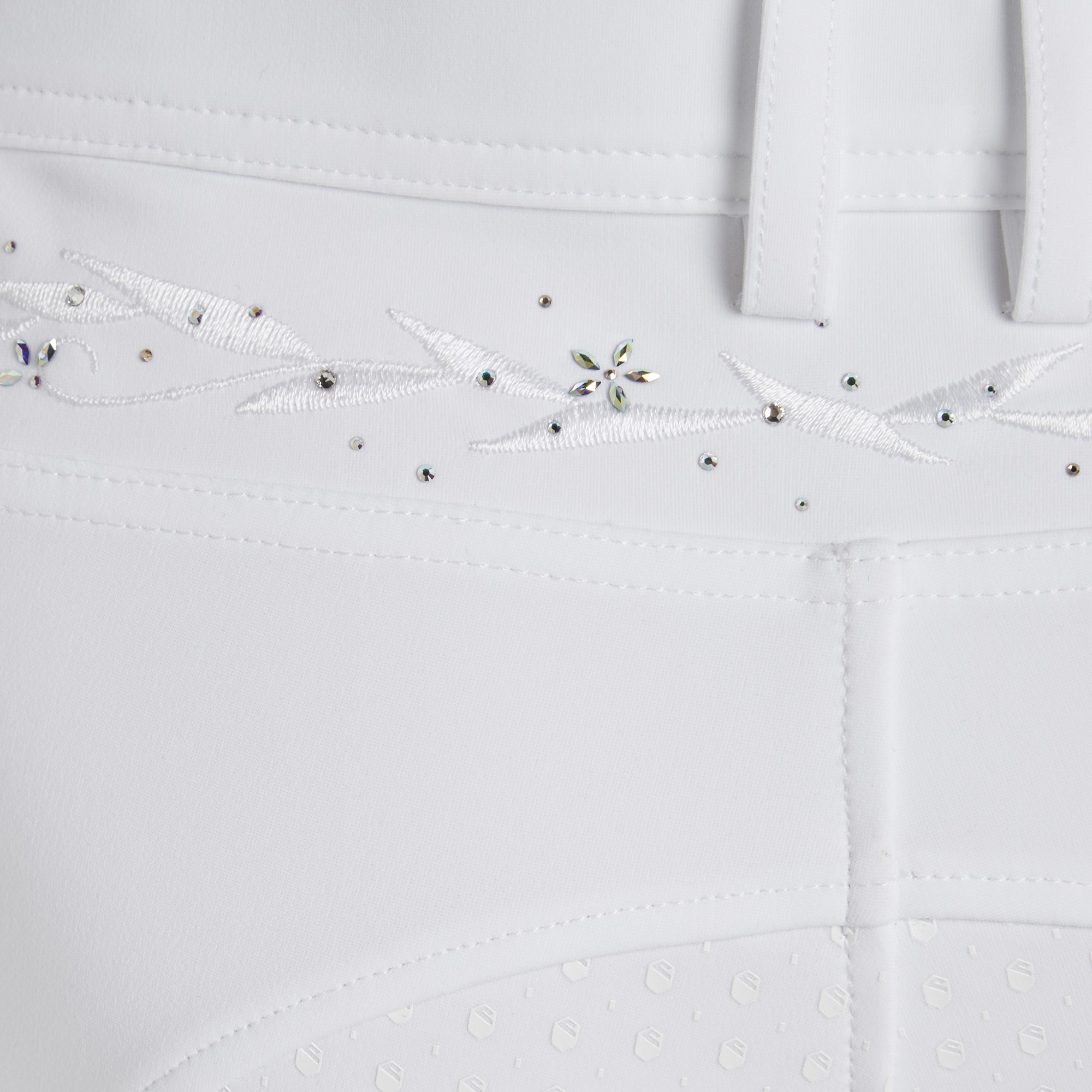 Ridershouse: Samshield Rijbroek Jully Flower Jewellery Full Grip - White TT Ridershouse: Samshield Rijbroek Jully Flower Jewellery Full Grip - White TT