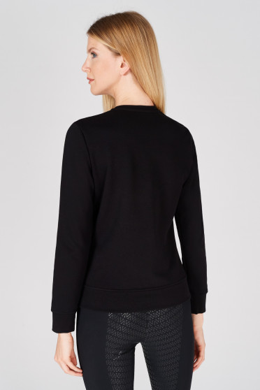 Ridershouse: Vestrum Women's Sweater Roseto Black Ridershouse: Vestrum Women's Sweater Roseto Black
