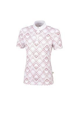 Pikeur Dames Wedstrijdshirt Kamilla, gemaakt met een mooie print. Pikeur Dames Wedstrijdshirt Kamilla, gemaakt met een mooie print.