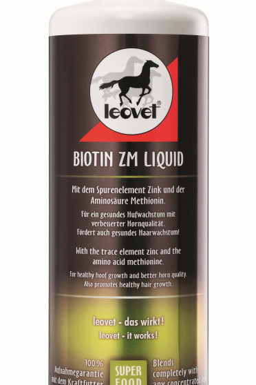 Ridershouse - Leovet, Biotine Liquid for healty Horn for your horse. 1 Liter
