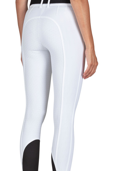 Ridershouse: Equiline Women's Breeches Full Grip Giaiafh - White Ridershouse: Equiline Women's Breeches Full Grip Giaiafh - White