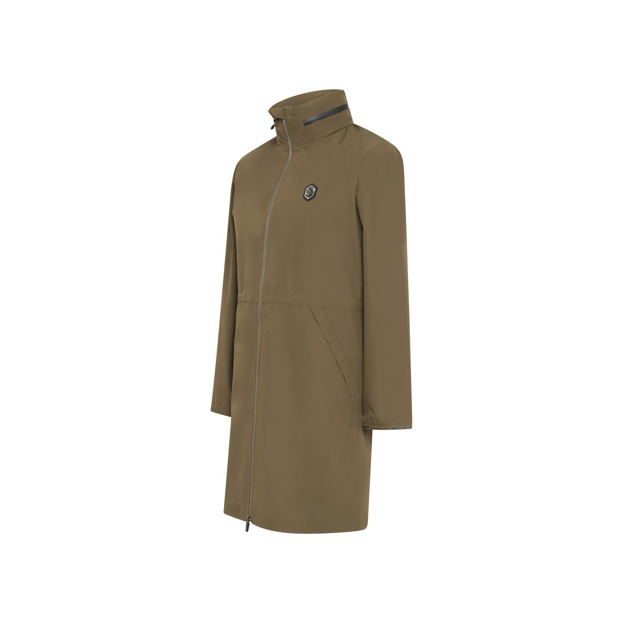 Ridershouse: Samshield Women's Rain Coat Liv - Color Olive Rose Gold Ridershouse: Samshield Women's Rain Coat Liv - Color Olive Rose Gold