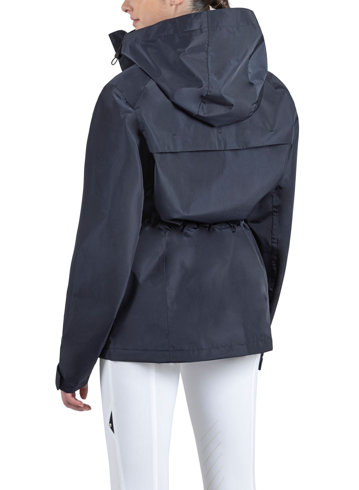 Equiline Unisex Waterdichte Ademende Regenjas Rawek Blauw