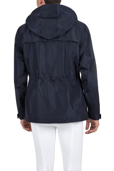 Equiline Unisex Waterdichte Ademende Regenjas Rawek Blauw