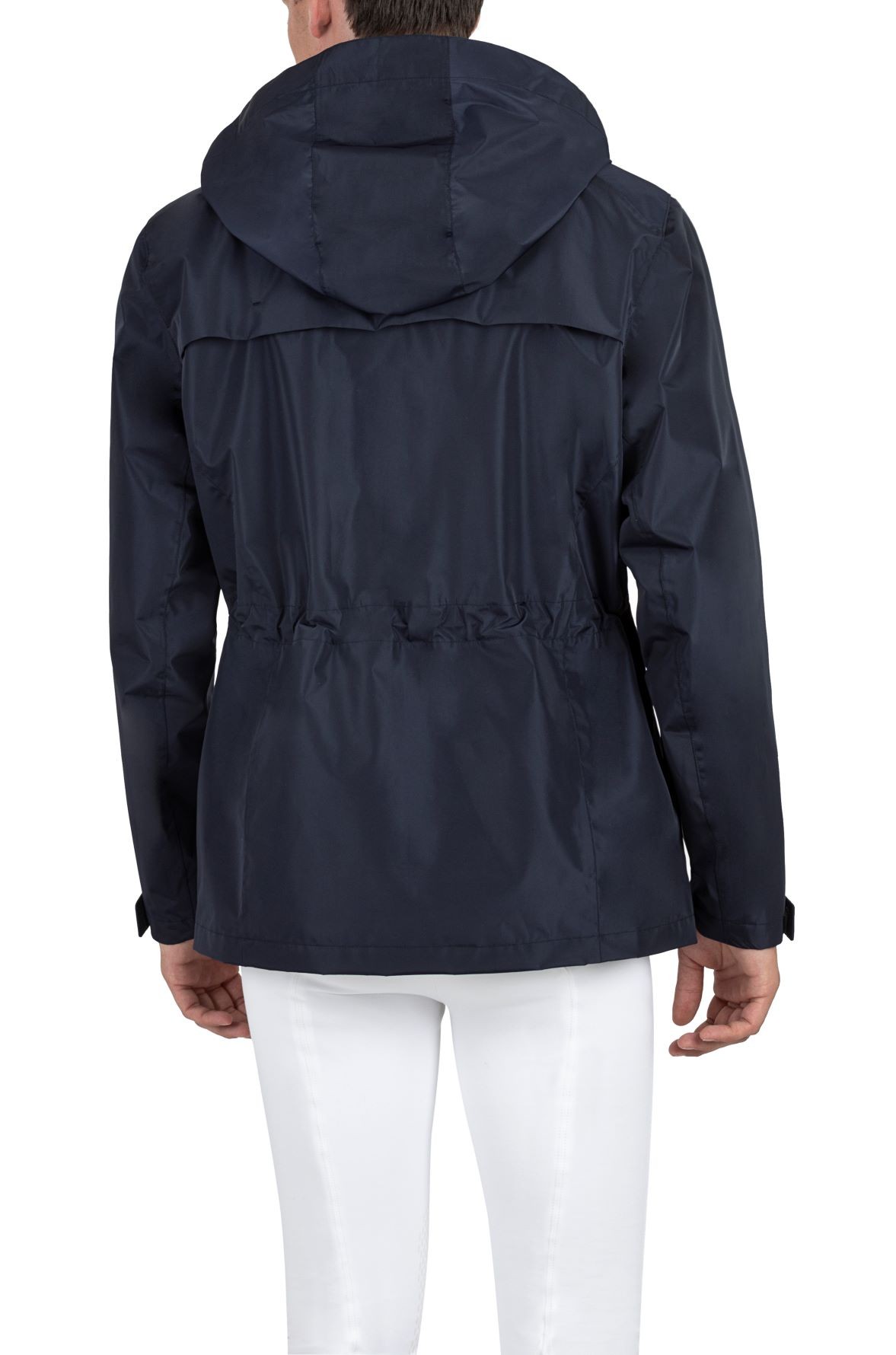 Equiline Unisex Waterdichte Ademende Regenjas Rawek Blauw