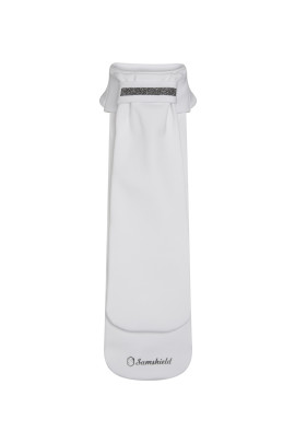 Ridershouse: Samshield Plastron Crystal Fabric - Kleur Black Chrome