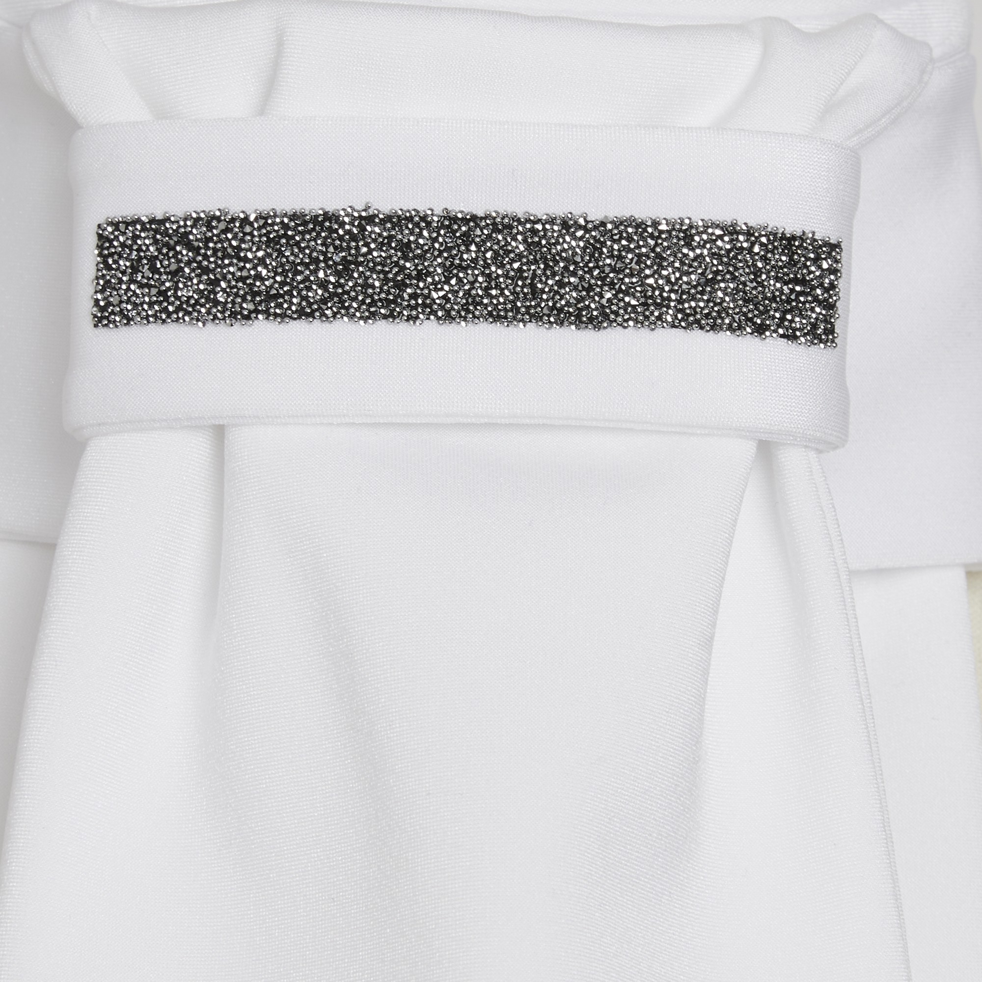 Ridershouse: Samshield Plastron Crystal Fabric - Kleur Black Chrome Ridershouse: Samshield Plastron Crystal Fabric - Kleur Black Chrome