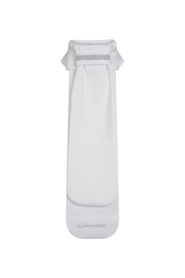 Ridershouse: Samshield Plastron Crystal Fabric - Kleur Light Silver Ridershouse: Samshield Plastron Crystal Fabric - Kleur Light Silver