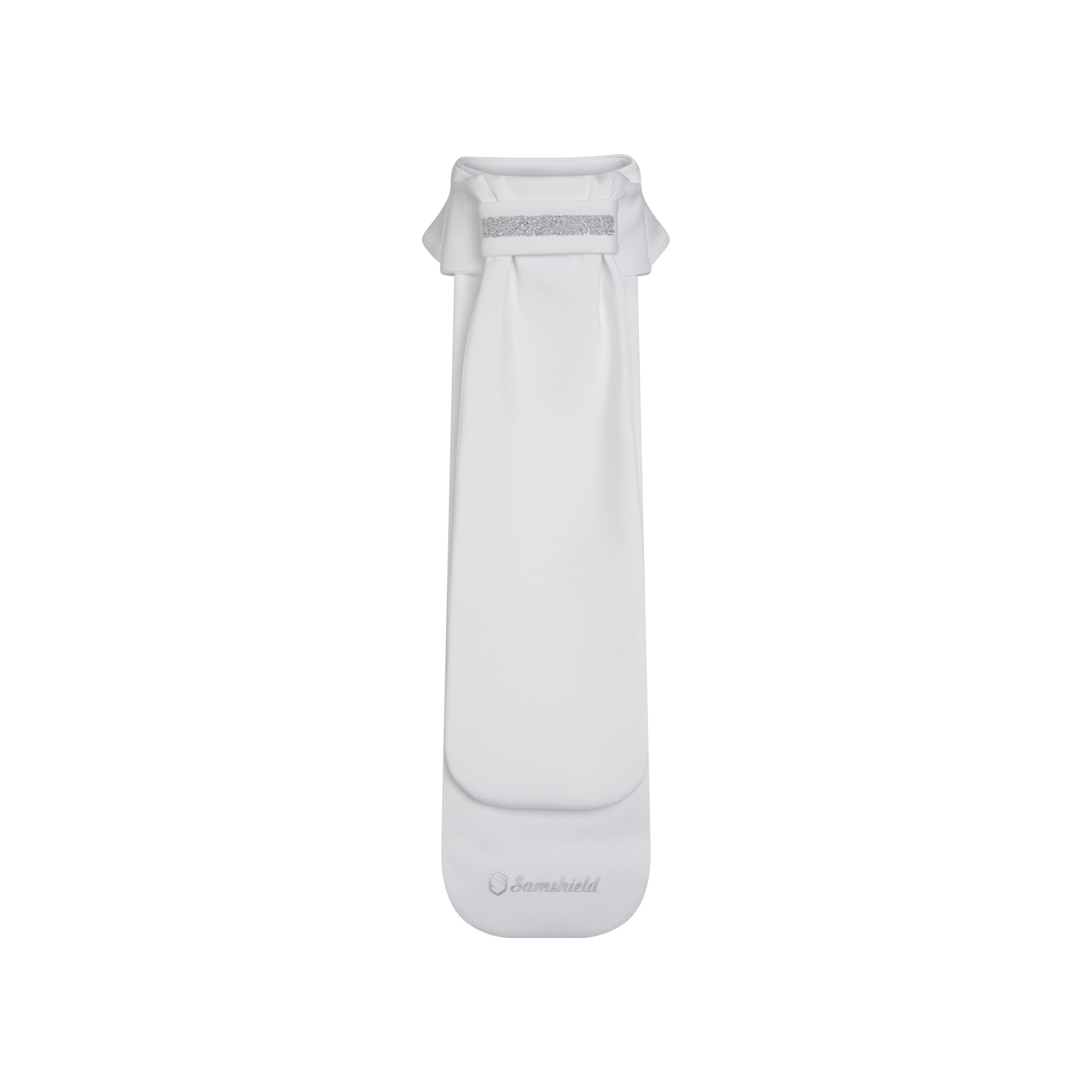 Ridershouse: Samshield Plastron Crystal Fabric - Kleur Light Silver Ridershouse: Samshield Plastron Crystal Fabric - Kleur Light Silver