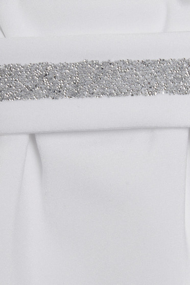 Ridershouse: Samshield Plastron Crystal Fabric - Kleur Light Silver Ridershouse: Samshield Plastron Crystal Fabric - Kleur Light Silver