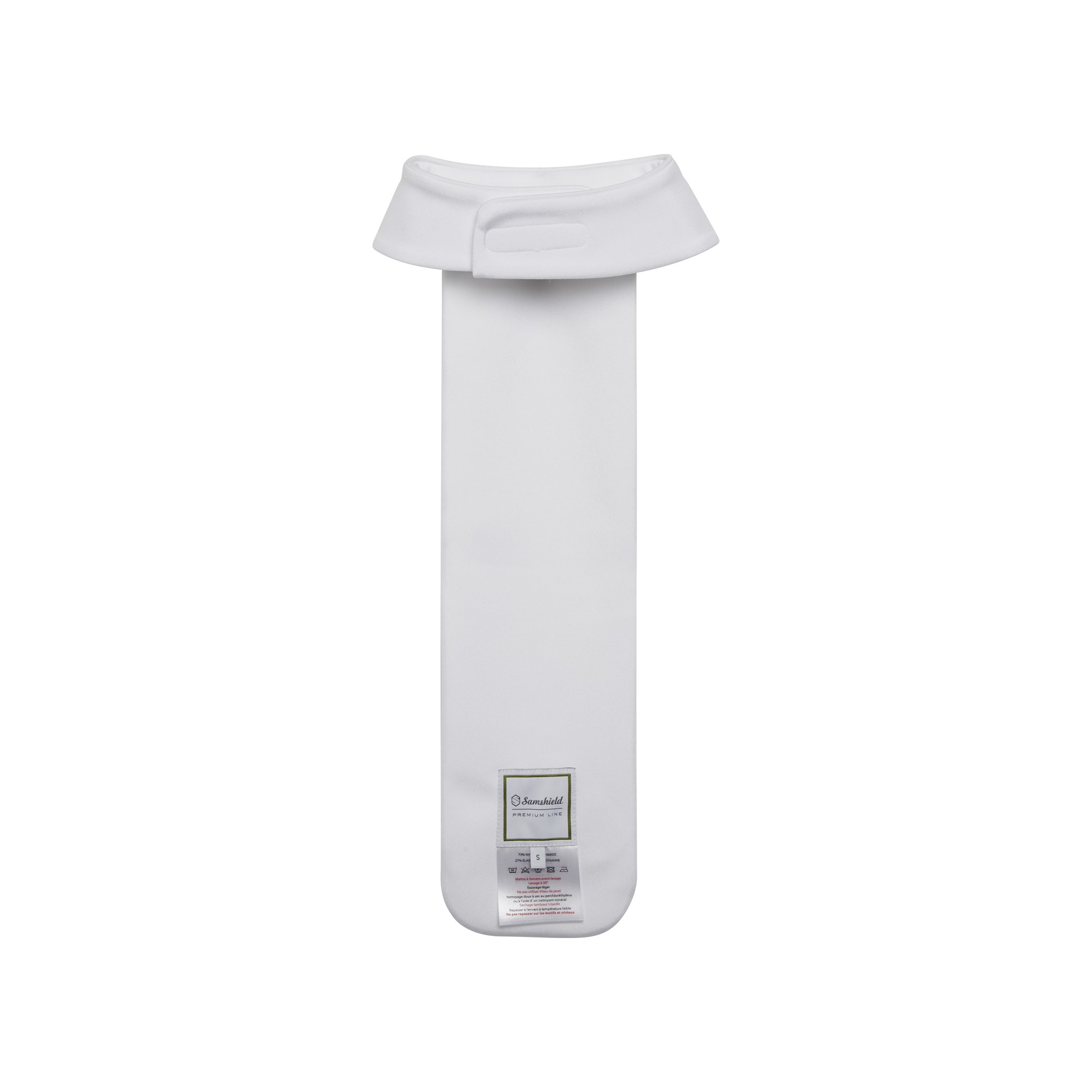 Ridershouse: Samshield Plastron Crystal Fabric - Kleur Light Silver Ridershouse: Samshield Plastron Crystal Fabric - Kleur Light Silver