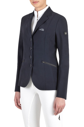 Ridershouse: Equiline Dames Wedstrijdjasje Clonac - In de Kleur Blauw