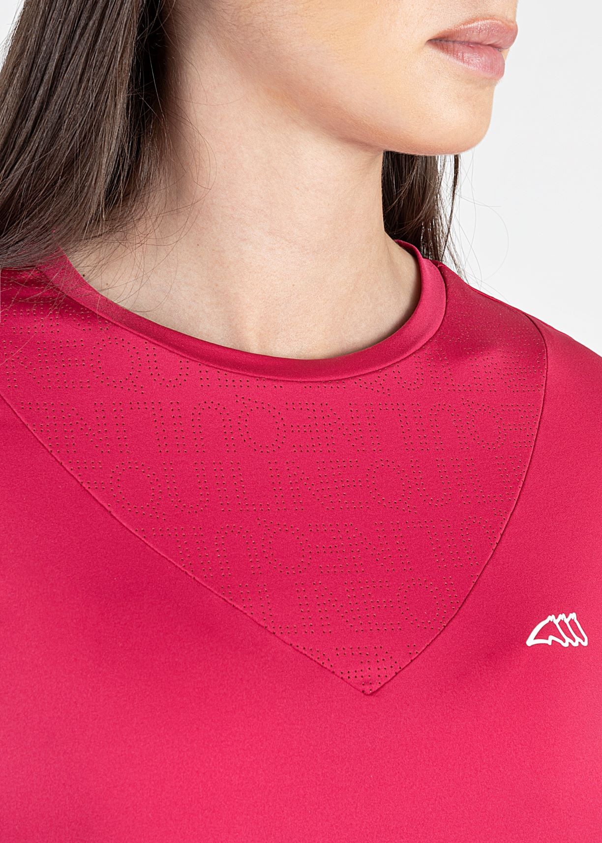 Equiline Dames T-Shirt Cearac Ciliegia Equiline Dames T-Shirt Cearac Ciliegia