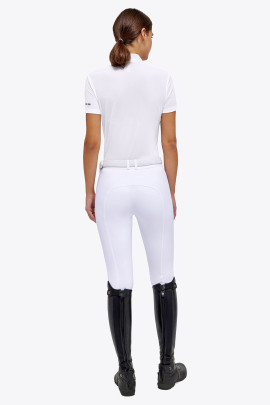 Ridershouse: RG Italy - Jersey L/S Zip Competition Polo - White